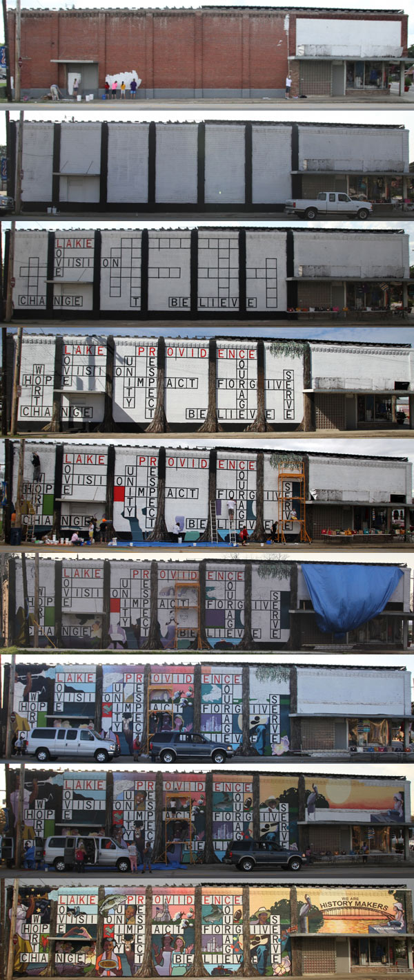 progression of mural